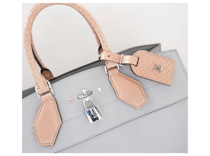 Borsa Louis Vuitton City Steamer East West Grigio - vista 2