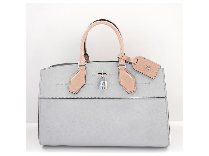 Borsa Louis Vuitton City Steamer East West Grigio - vista 6