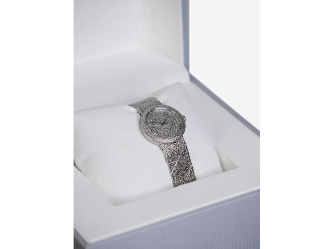 Christian Dior Montre La D De Dior Satine argentée - vue 3