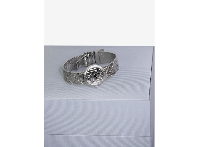 Christian Dior Montre La D De Dior Satine argentée - vue 4