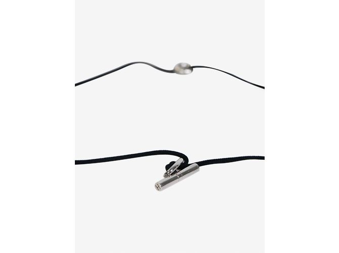 Hermès Collana con ciondolo in argento Nero - vista 4