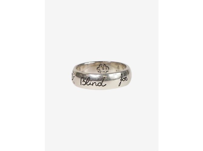 Gucci Bague aveugle pour l'amour en argent - vue 2