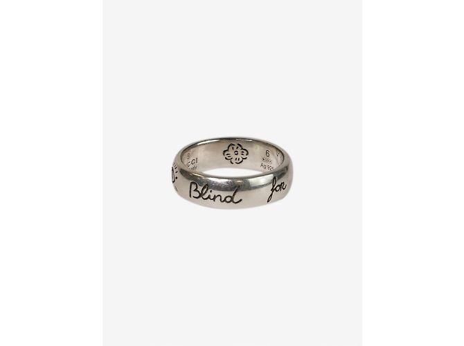 Gucci Bague aveugle pour l'amour en argent - vue 3