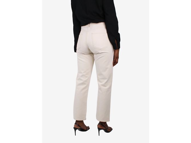 Bellerose Cremefarbene Jeans – Größe W29 Roh - Ansicht 3