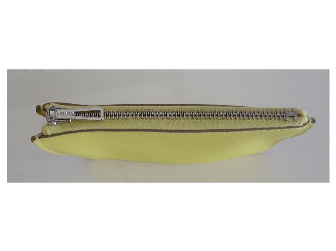 Constance Slim Hermès purse Yellow - view 10
