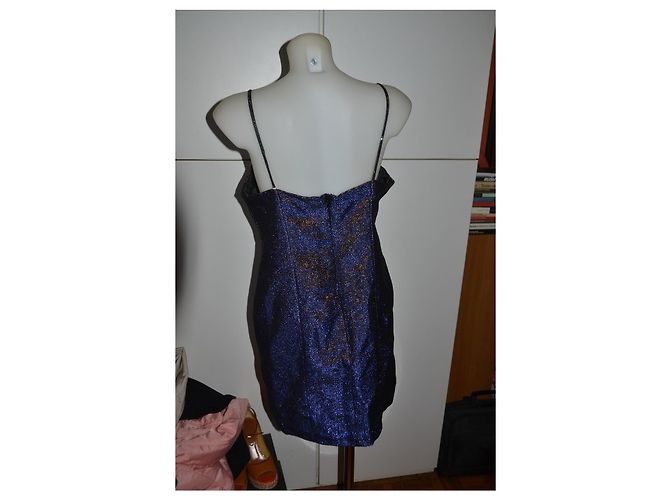 Vestido iridiscente Topshop de algodón Multicolor - vista 2