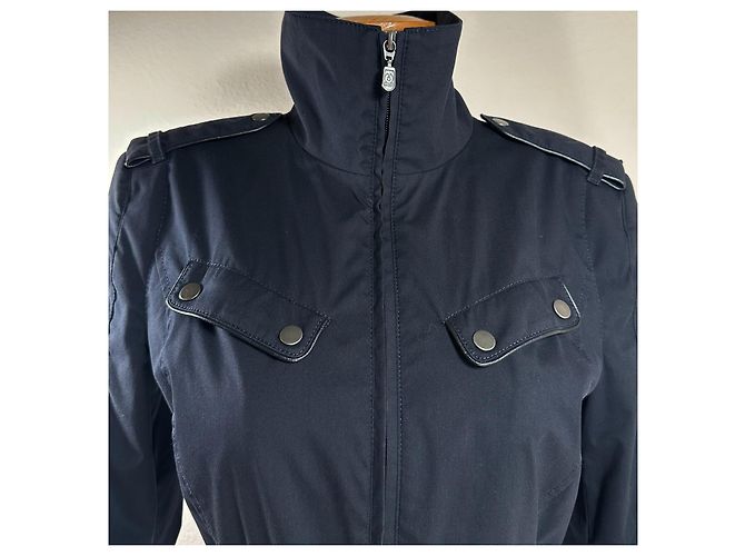 Giacca Belstaff Nera in Cotone Nero - vista 3