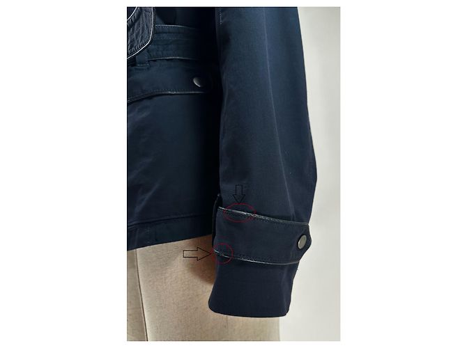 Giacca Belstaff Nera in Cotone Nero - vista 6