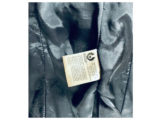 Giacca Belstaff Nera in Cotone Nero - vista 9