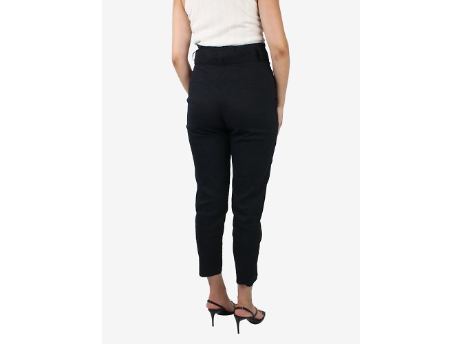 A.L.C Schwarze Hose mit Gürtel – Größe US 2 - Ansicht 3