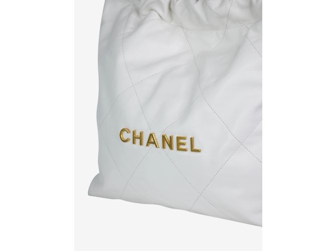 Chanel 22 Chanel Blanc petit 22 Sac à main - vue 6