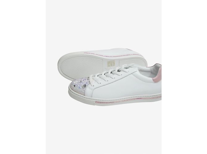 Rene Caovilla Baskets blanches à paillettes - taille EU 39 - vue 4