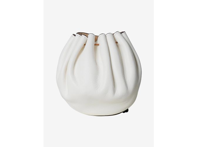 Ulla Johnson Pochette bianca con balze Paloma - vista 2