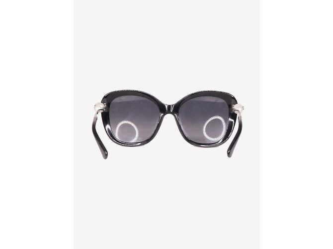 Chanel Gafas de sol oversize negras Negro - vista 3