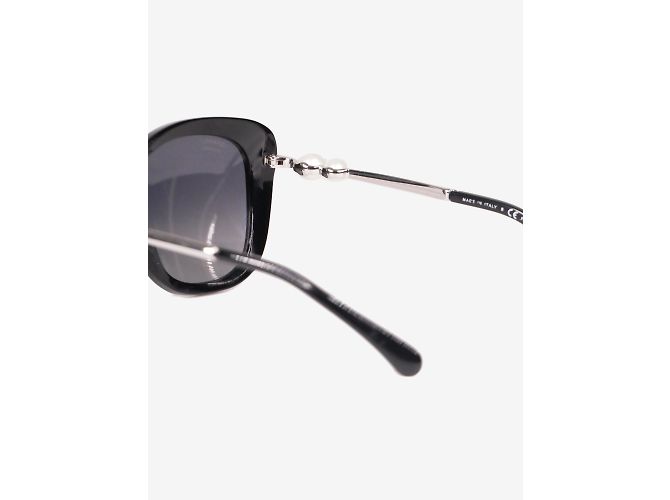 Chanel Gafas de sol oversize negras Negro - vista 6