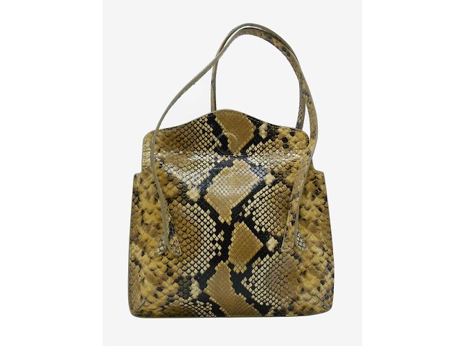 Rouje Bolsa de pele de cobra neutra - vista 2