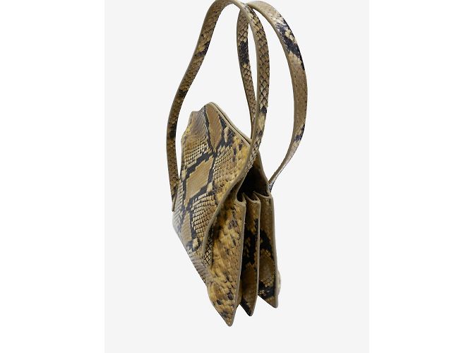 Rouje Bolsa de pele de cobra neutra - vista 3