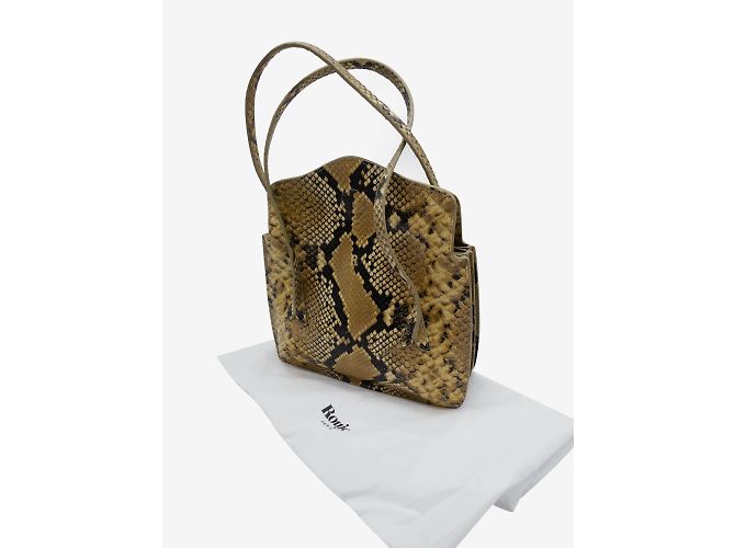 Rouje Bolsa de pele de cobra neutra - vista 5