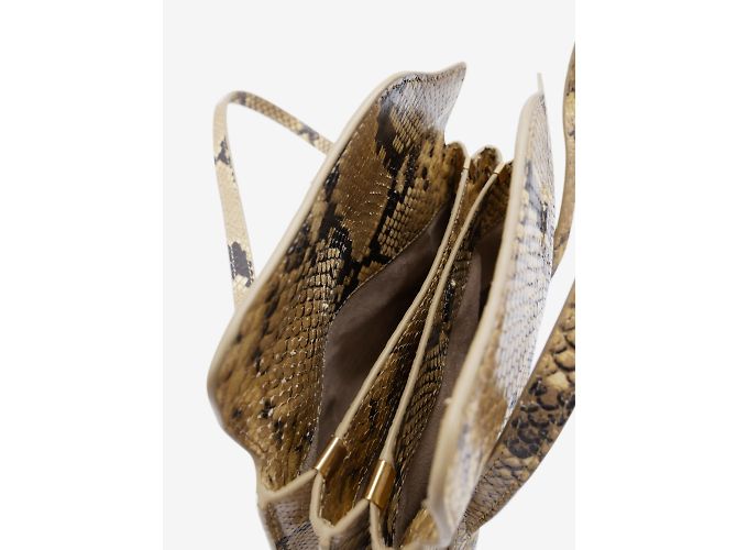 Rouje Bolsa de pele de cobra neutra - vista 6