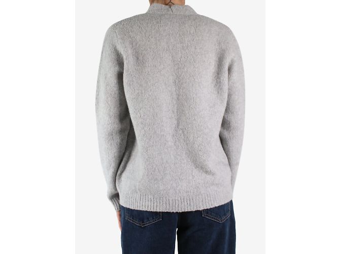 Masscob Grauer Cardigan aus Wollmischung – Größe M - Ansicht 2