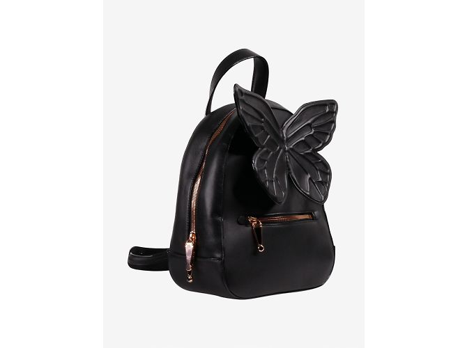 Sophia webster Zaino farfalla Kiko in pelle nera - vista 2