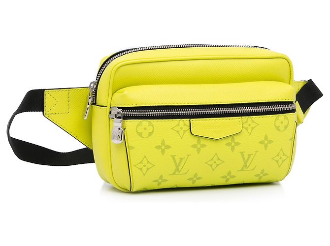Bumbag Marsupio da esterno Taigarama con monogramma giallo Louis Vuitton - vista 2