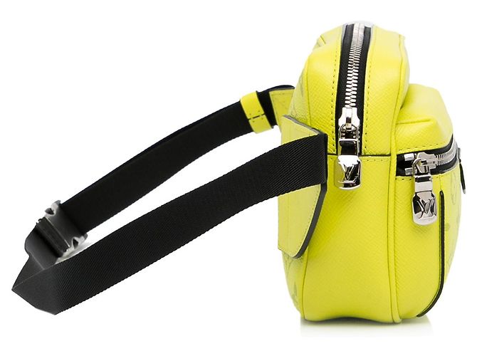 Bumbag Marsupio da esterno Taigarama con monogramma giallo Louis Vuitton - vista 3