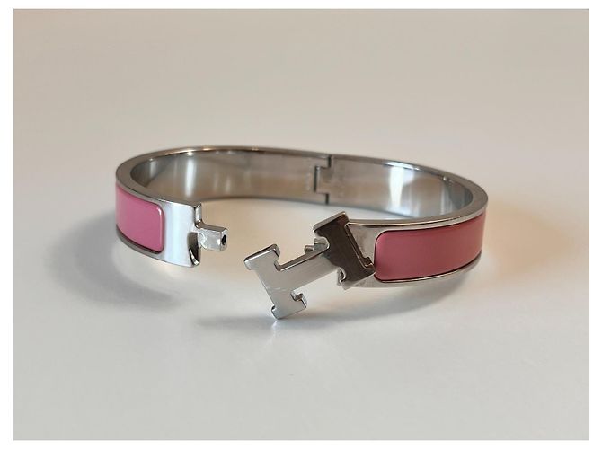 Constance Hermès Hermes Clic H Armband Pink - Ansicht 7