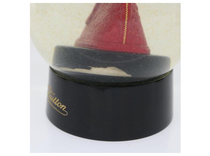 LOUIS VUITTON Snow Globe Alma VIP Limited Trasparente Rosso LV Auth 21262 - vista 5