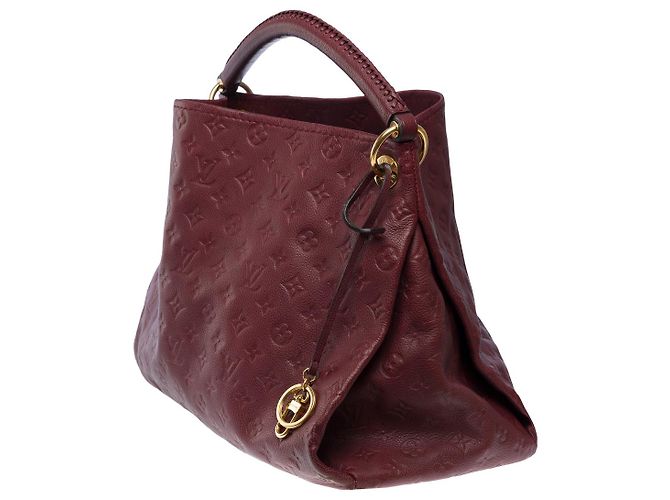 Borsa Artsy LOUIS VUITTON in pelle Bordeaux - 101294 Bordò - vista 3