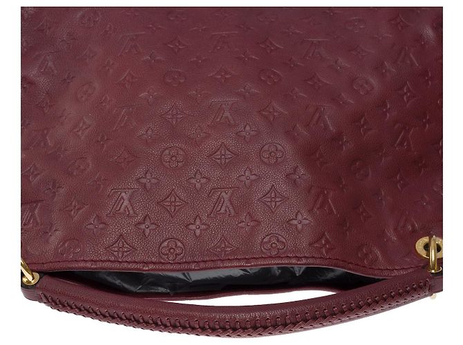 Borsa Artsy LOUIS VUITTON in pelle Bordeaux - 101294 Bordò - vista 8
