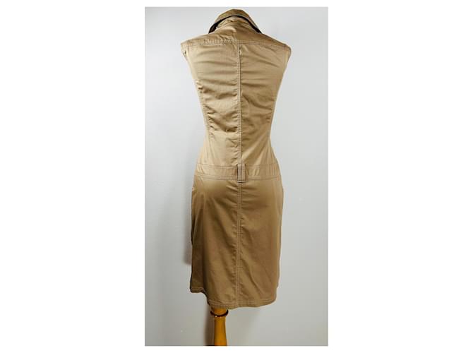Vestido Bogner Beige de Algodón - vista 5