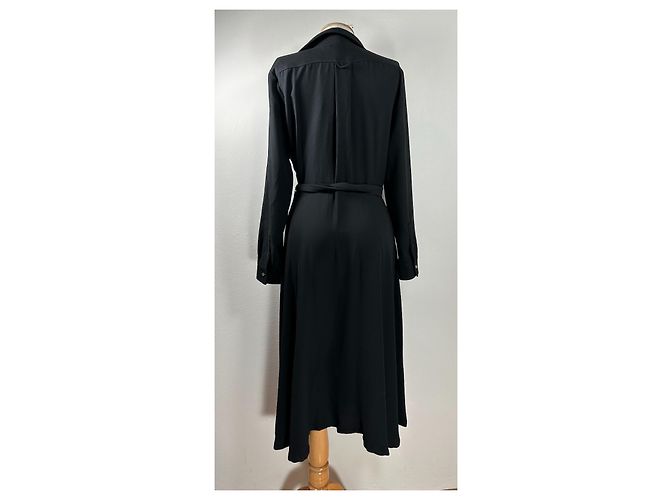 Ralph Lauren Kleid Schwarz Polyester - Ansicht 4