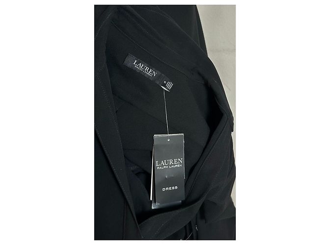 Ralph Lauren Kleid Schwarz Polyester - Ansicht 6