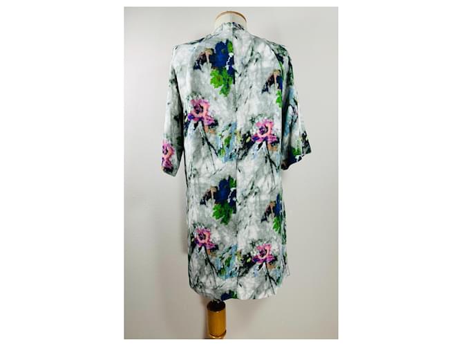 Abito Msgm Multicolore in Viscosa - vista 3