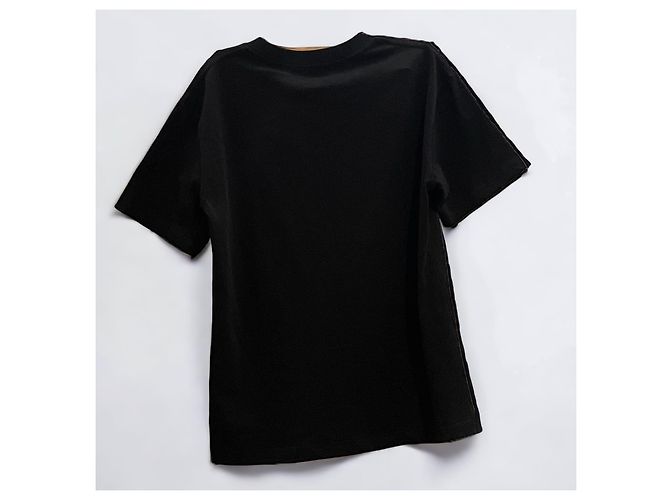 Montsouris T-shirt Louis Vuitton Catena color oro (M-size) Nero - vista 2