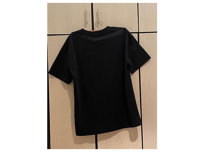 Montsouris T-shirt Louis Vuitton Catena color oro (M-size) Nero - vista 3