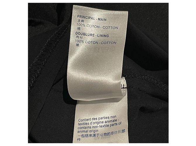 Montsouris T-shirt Louis Vuitton Catena color oro (M-size) Nero - vista 7