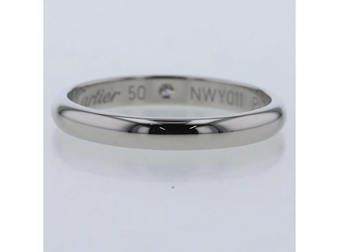 Cartier Platin 1895 Diamant-Ehering B4057700 - Ansicht 4