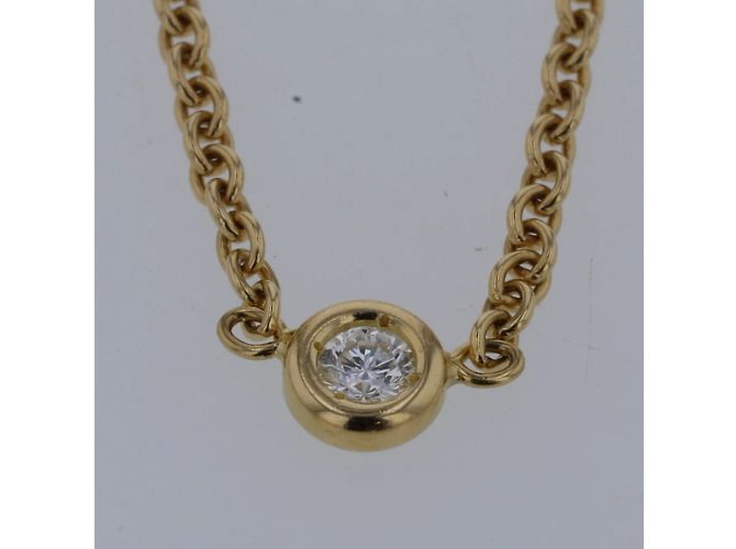 Dior 18k Collana con pendente in oro e diamanti MIM95001 - vista 2