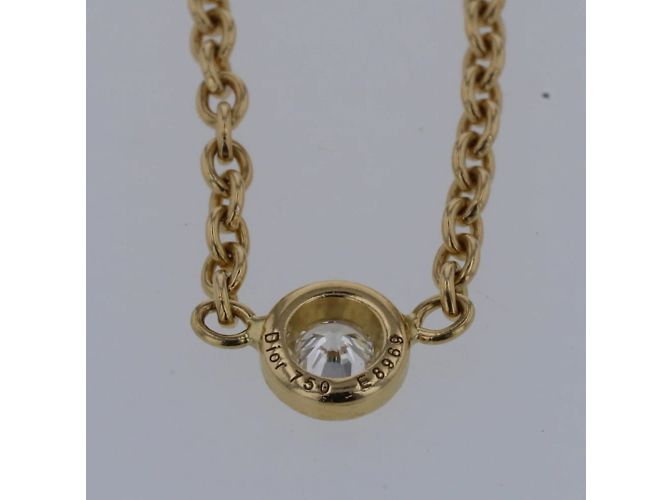 Dior 18k Collana con pendente in oro e diamanti MIM95001 - vista 3