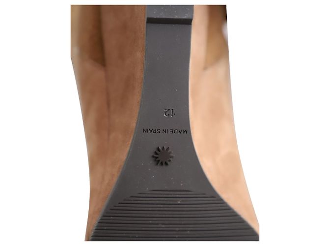 Stivali al ginocchio Stuart Weitzman Blaire in pelle scamosciata marrone - vista 6