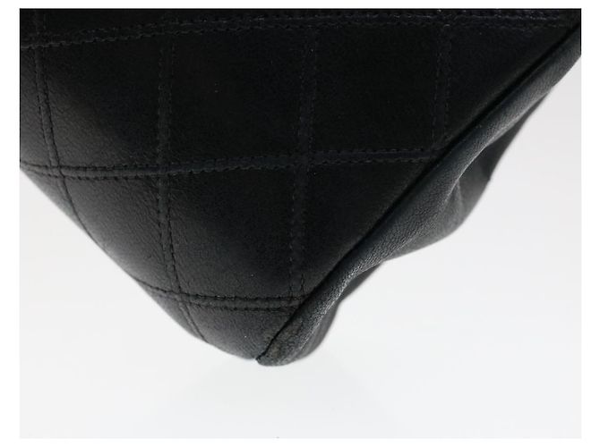 CHANEL Beutel Lammfell Schwarz CC Auth 47074 - Ansicht 14