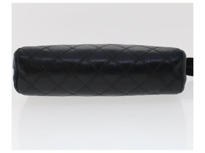 CHANEL Beutel Lammfell Schwarz CC Auth 47074 - Ansicht 6