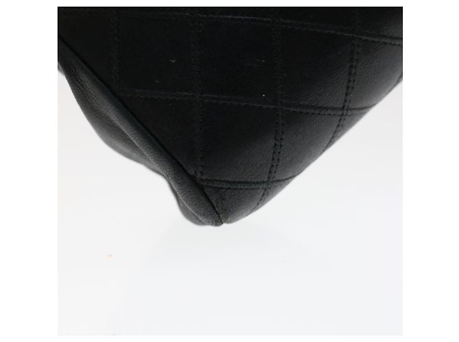 CHANEL Beutel Lammfell Schwarz CC Auth 47074 - Ansicht 8
