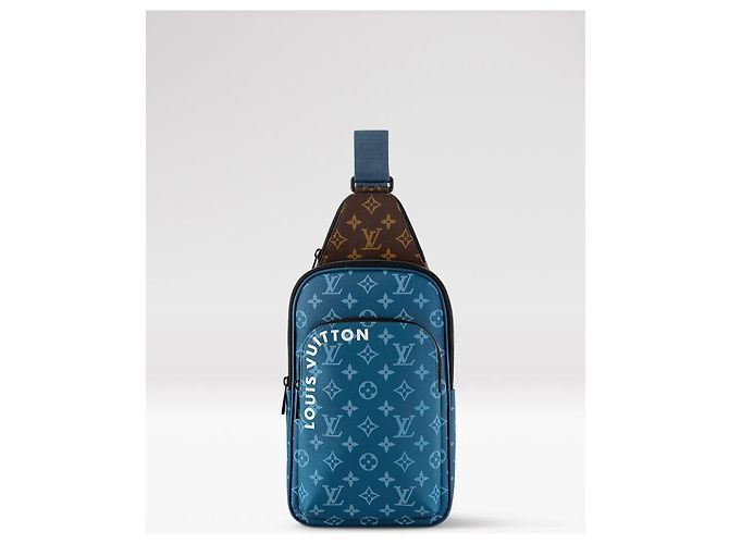 Louis Vuitton Borsa a tracolla LV Avenue NM Blu - vista 2