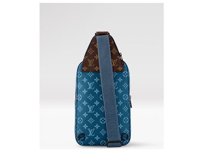 Louis Vuitton Borsa a tracolla LV Avenue NM Blu - vista 4