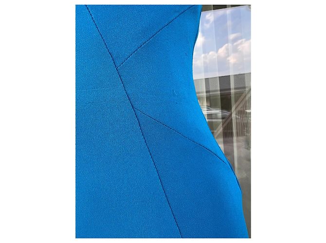 Reiss Kleid aus blauer Viskose - Ansicht 5