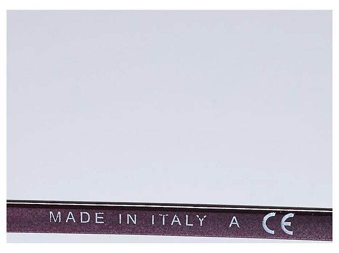 Occhiali da sole Chanel viola con lenti a specchio iridescenti Porpora - vista 6