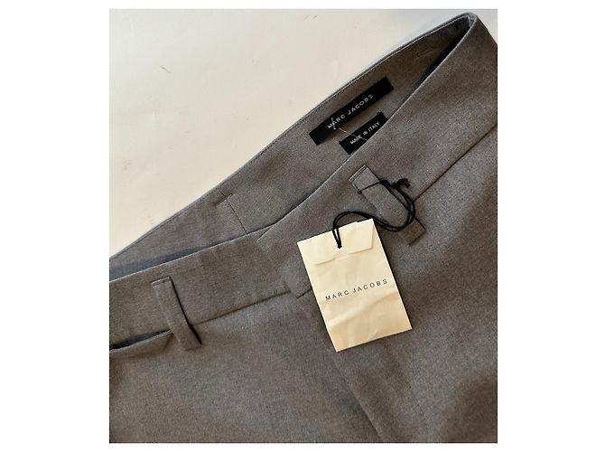 Marc Jacobs Grey Wool Pants 50 - view 4